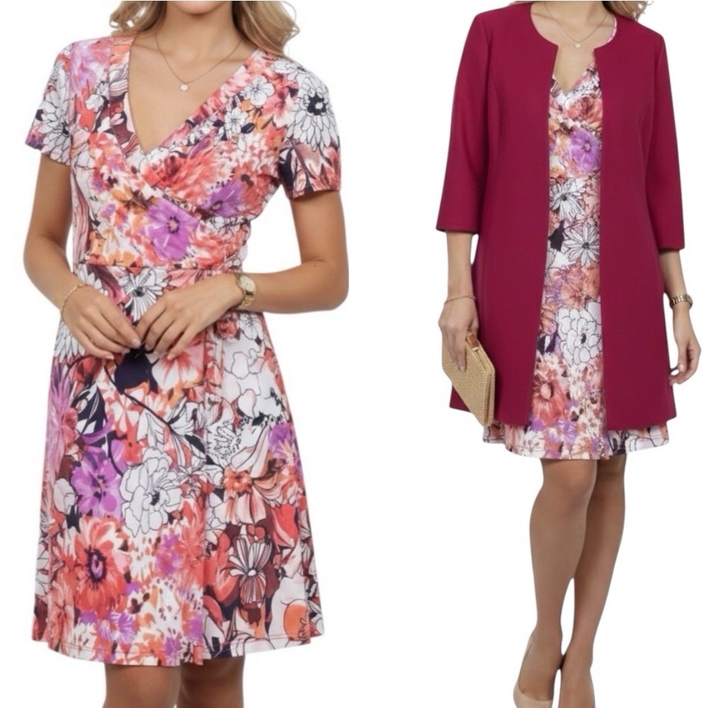 Touch 9 - Floral Wrap Dress